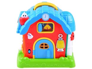 Красочный интерактивный домик цена и информация | Игрушки для малышей | 220.lv