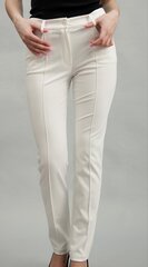 Bikses ziloņkaula krāsā цена и информация | Женские брюки | 220.lv