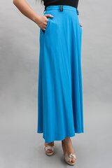 Длинная юбка, синяя цена и информация | Юбки | 220.lv