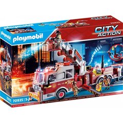 70935 PLAYMOBIL® City Action, пожарная машина с лестницей цена и информация | Kонструкторы | 220.lv