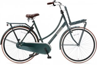 Женский велосипед Popal Daily Dutch Basic 28'' 50 см, темно-зеленый цена и информация | Велосипеды | 220.lv