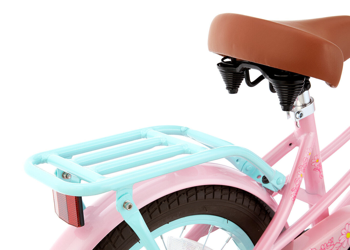 Bērnu velosipēds Supersuper Lola, 18'', 28 cm, zils/rozā cena un informācija | Velosipēdi | 220.lv