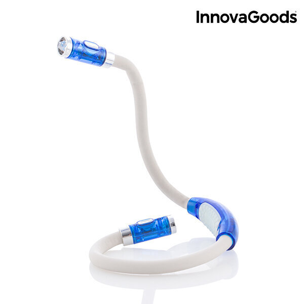 LED lasīšanas lampa InnovaGoods, piestiprināma pie kakla cena un informācija | Lukturi | 220.lv