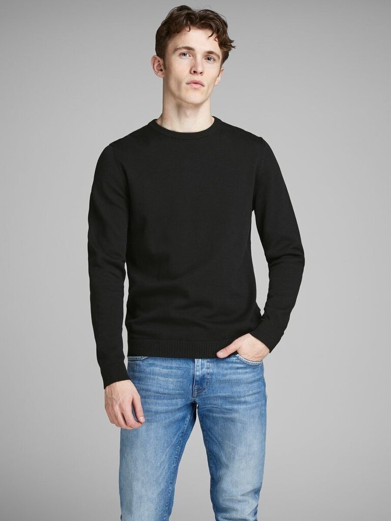 Džemperis vīriešiem Jack & Jones Jjebasic Knit Crew Neck 12137190 cena un informācija | Vīriešu džemperi | 220.lv