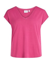 Женская футболка Vila 343483, розовая цена и информация | Женские футболки | 220.lv