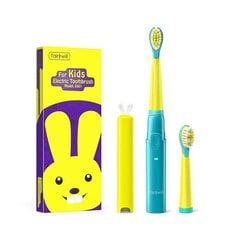 FairyWill Sonic toothbrush with head set FW-2001 (blue/yellow) цена и информация | Электрические зубные щетки | 220.lv