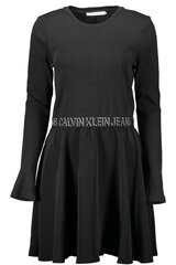 Женское платье Calvin Klein, черное цена и информация | Платья | 220.lv