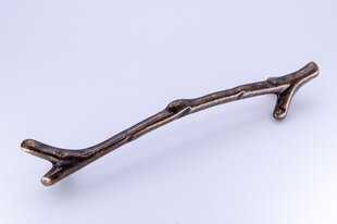 Ручка, металлическая "Лапландия" Бронза. 96 мм цена и информация | Ручки для мебели | 220.lv