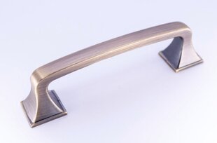 Ручка, металл матовый "Serrano, Shade" 96 мм цена и информация | Ручки для мебели | 220.lv