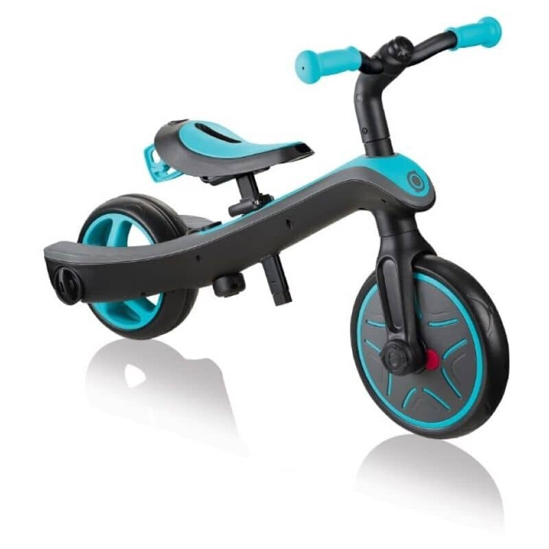 Balansa velosipēds Globber 2in1 Explorer Trike Teal cena un informācija | Balansa velosipēdi | 220.lv