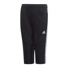 Спортивные штаны для мальчика Adidas TIRO 19 3/4 JR D95964 черные цена и информация | Штаны для мальчиков | 220.lv