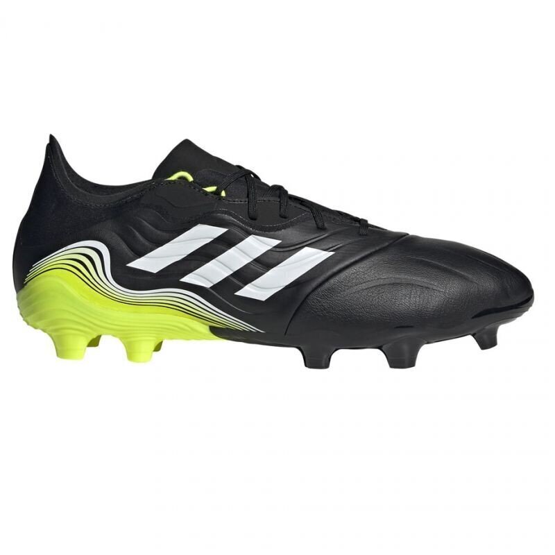 Futbola apavi vīriešiem Adidas Copa Sense 2 FG M FW6551, melni cena un informācija | Futbola apavi | 220.lv