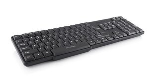 LOGIC Keyboard LK-12 USB Black cena un informācija | Klaviatūras | 220.lv