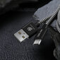 Dux Ducis K-ONE Series USB / micro USB Cable 2.1A 2M black цена и информация | Savienotājkabeļi | 220.lv