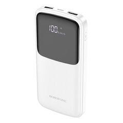 Внешний аккумулятор Power Bank Borofone BJ17 2xUSB, белый цена и информация | Зарядные устройства Power bank | 220.lv