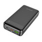 Arejais-akumulators Power Bank Borofone BJ19A Type-C PD 20W+Quick Charge 3.0 20000mAh melna cena un informācija | Lādētāji-akumulatori (Power bank) | 220.lv