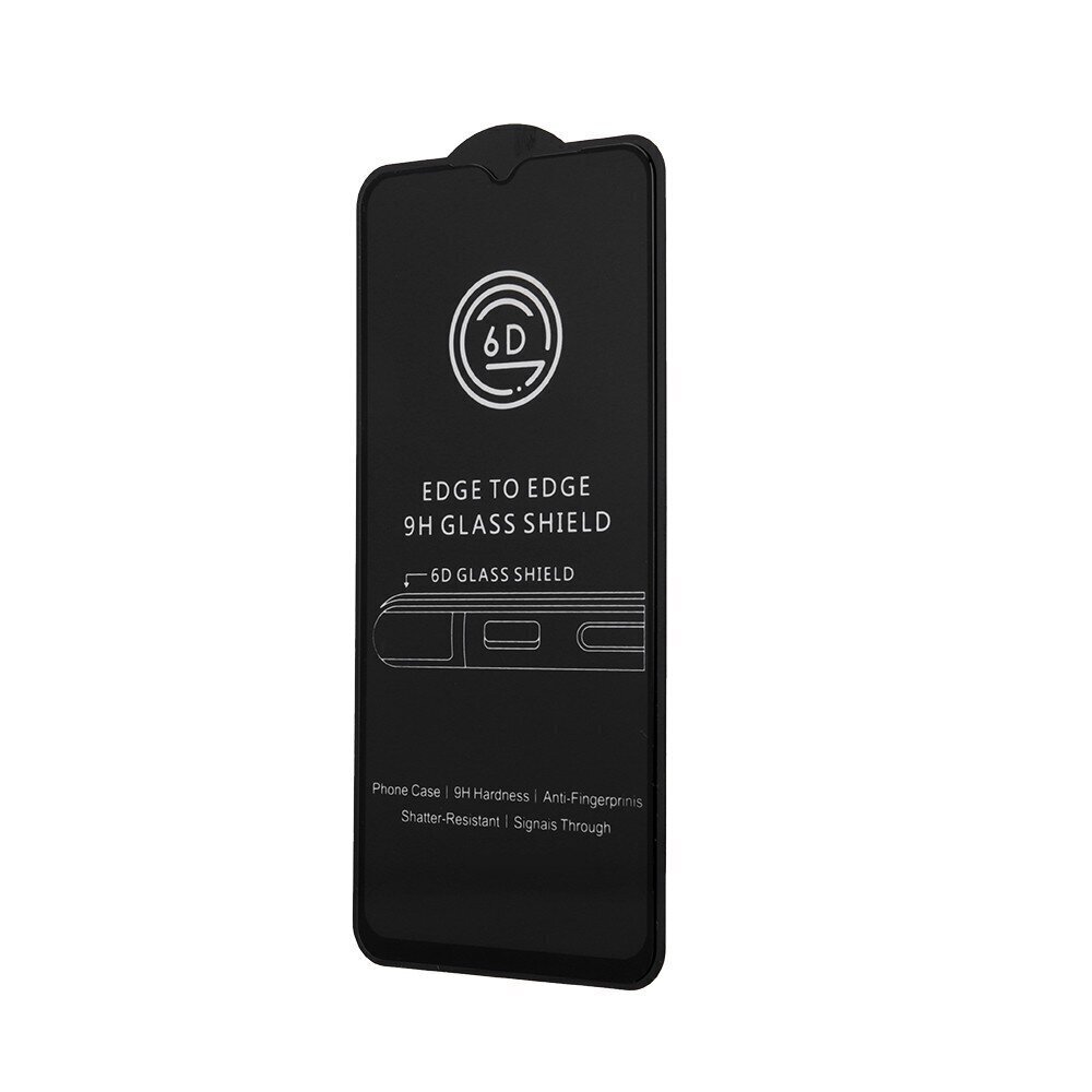 LCD aizsargstikls 6D Apple iPhone XS Max/11 Pro Max melns cena un informācija | Ekrāna aizsargstikli | 220.lv