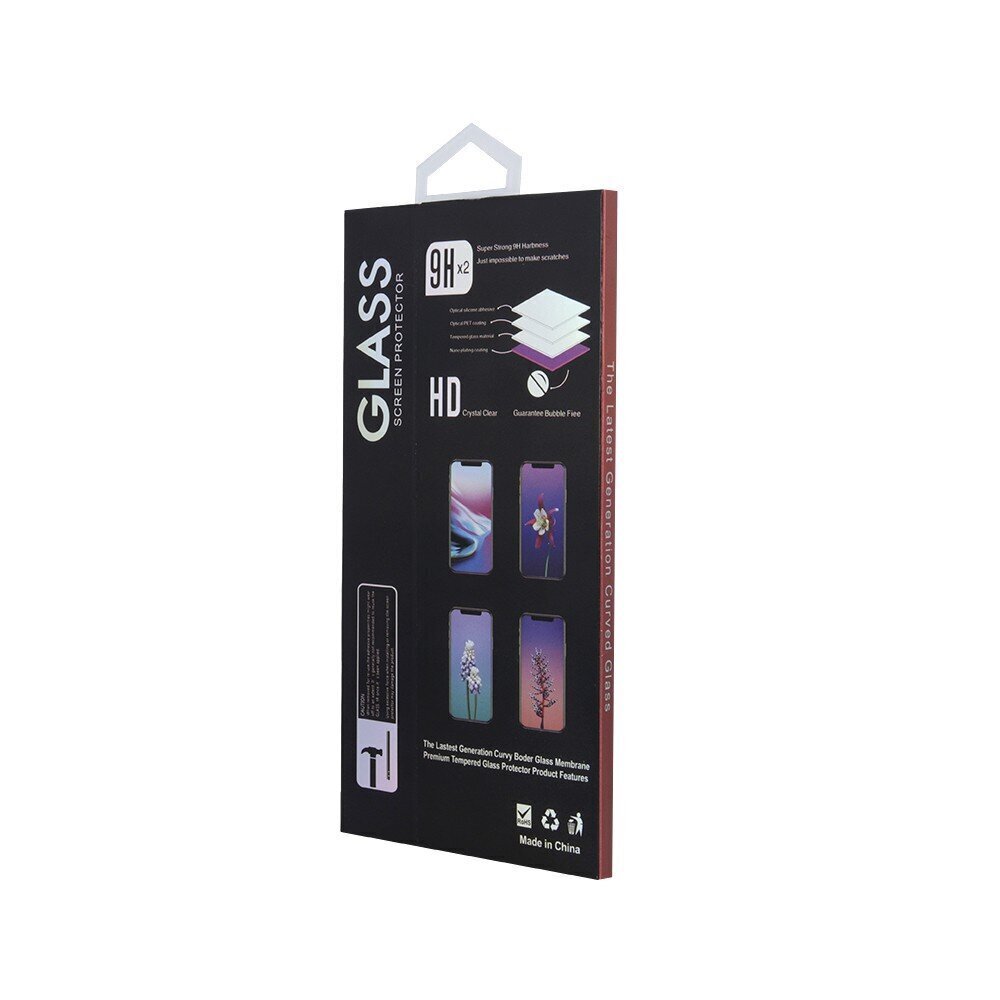 LCD aizsargstikls 6D Apple iPhone XS Max/11 Pro Max melns cena un informācija | Ekrāna aizsargstikli | 220.lv