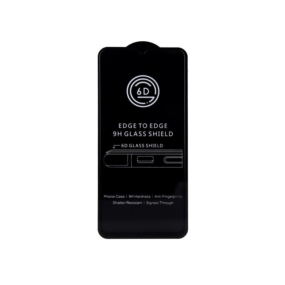 LCD aizsargstikls 9H 5D Apple iPhone 7/8/SE2 melns cena un informācija | Ekrāna aizsargstikli | 220.lv
