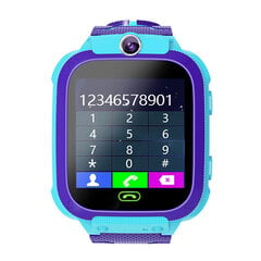 Viedais pulkstenis bērniem Kids Watch SW02B zils cena un informācija | Viedpulksteņi (smartwatch) | 220.lv