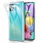 Silikona telefona maciņš priekš Samsung Galaxy A71, caurspīdīgs cena un informācija | Telefonu vāciņi, maciņi | 220.lv