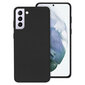 Silikona telefona maciņš priekš Samsung Galaxy A02S / M02S, melns цена и информация | Telefonu vāciņi, maciņi | 220.lv