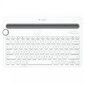 Logitech Multi-Device Keyboard K480 - WHITE - US - BT cena un informācija | Klaviatūras | 220.lv