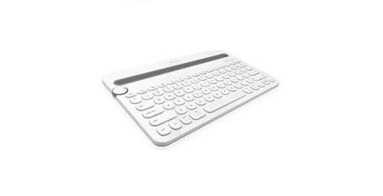 Logitech Multi-Device Keyboard K480 - WHITE - US - BT cena un informācija | Klaviatūras | 220.lv