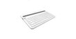 Logitech Multi-Device Keyboard K480 - WHITE - US - BT cena un informācija | Klaviatūras | 220.lv