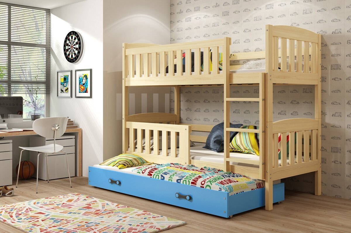Bērnu divstāvu gulta BMS47PRZI cena un informācija | Bērnu gultas | 220.lv
