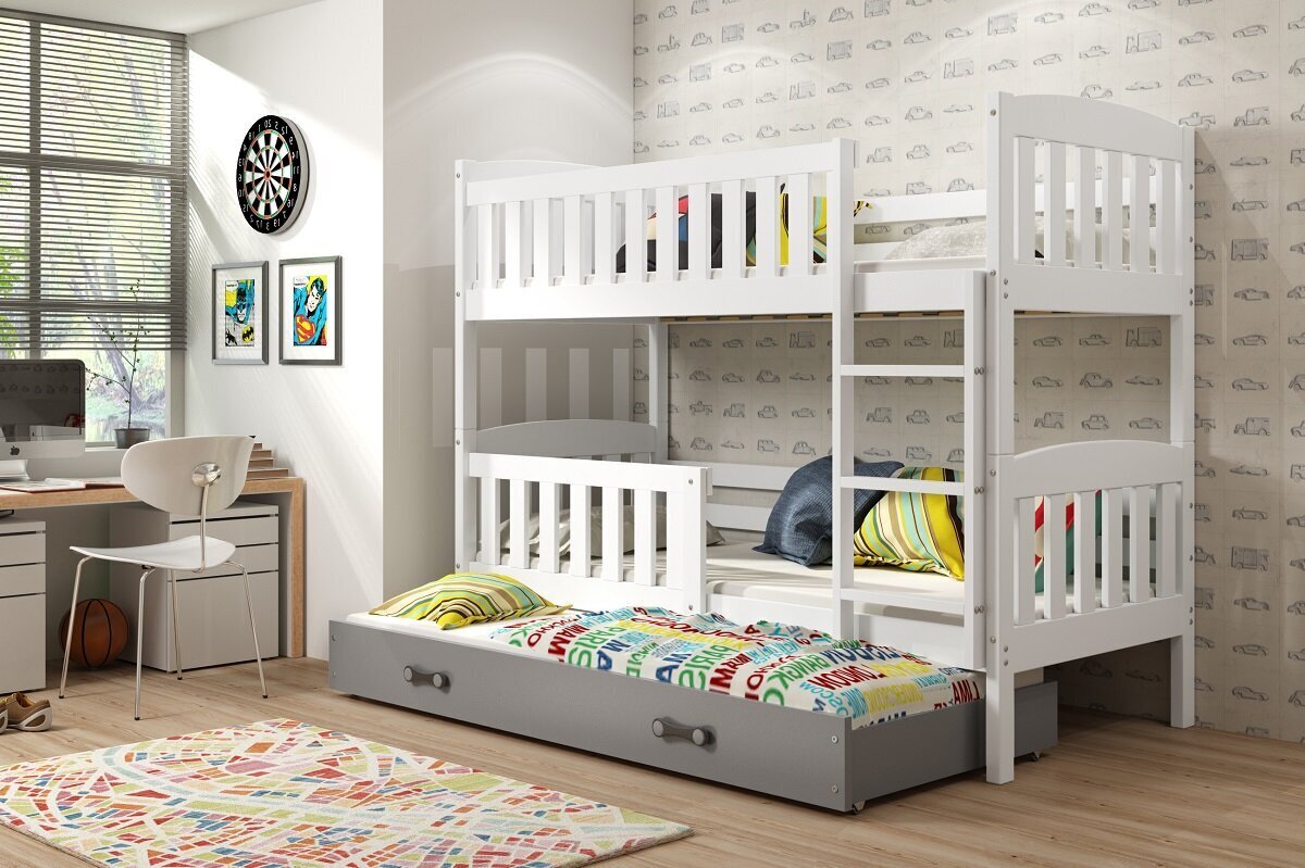 Bērnu divstāvu gulta BMS47BP цена и информация | Bērnu gultas | 220.lv
