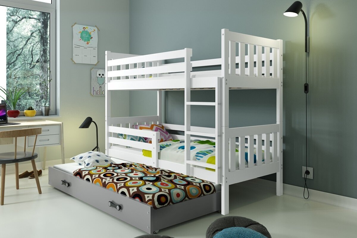 Bērnu gulta BMS186BP cena un informācija | Bērnu gultas | 220.lv