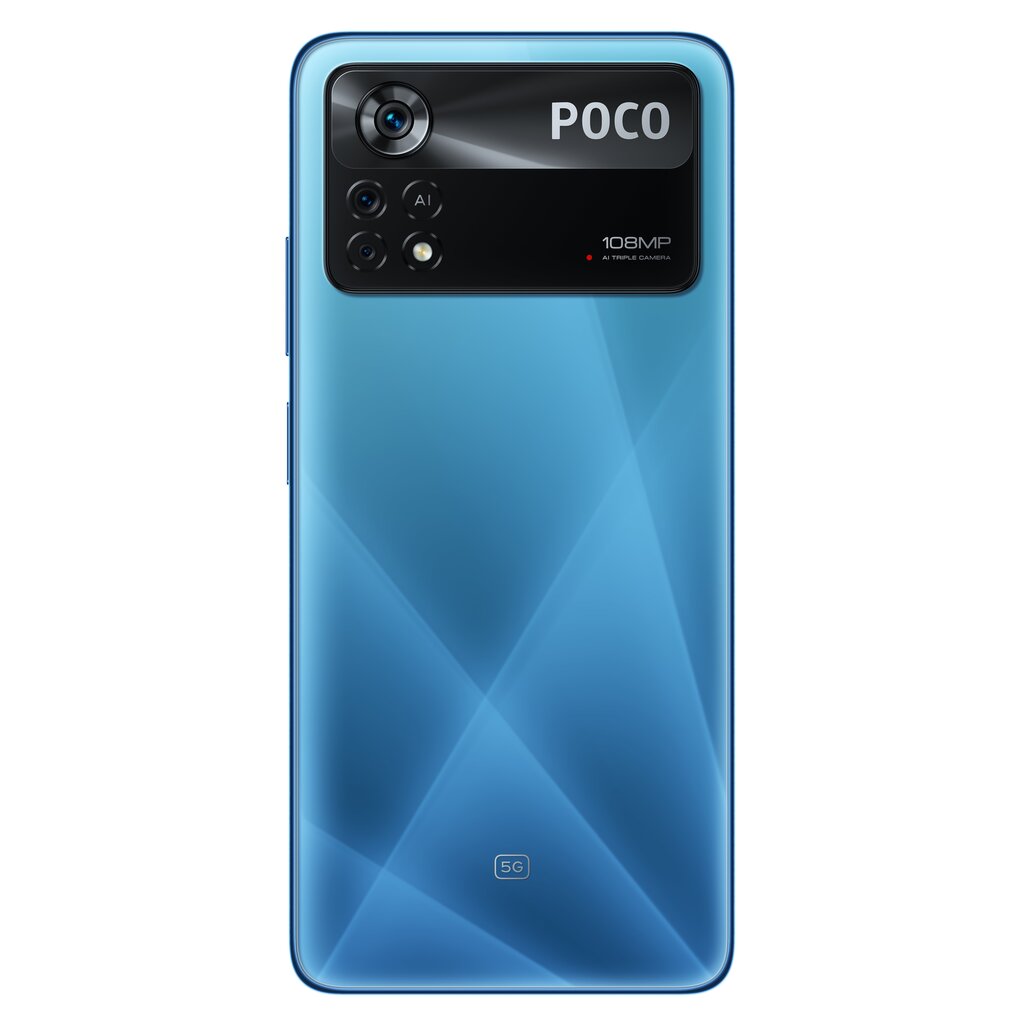 Poco X4 Pro 5G Dual SIM 6/128GB MZB0AZ4EU Laser Blue цена и информация | Mobilie telefoni | 220.lv