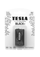 Baterija "Tesla" 9V Black+ 6LR61 cena un informācija | Baterijas | 220.lv
