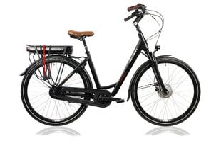 Elektriskais velosipēds Devron 28126 28", melns цена и информация | Электровелосипеды | 220.lv
