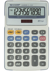 Kalkulators Sharp EL-334F cena un informācija | Kancelejas preces | 220.lv