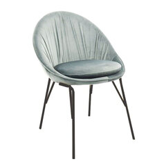 Krēsls DKD Home Decor, 60x60x87 cm, pelēks cena un informācija | Virtuves un ēdamistabas krēsli | 220.lv