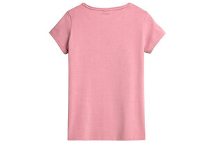 T-krekls sievietēm 4F NOSH4-TSD350 rozā cena un informācija | T-krekli sievietēm | 220.lv