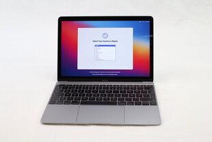 MacBook 2015 Retina 12" - Core M 1.2GHz / 8GB / 512GB SSD / SWE / Space Gray (lietots, stāvoklis A) cena un informācija | Portatīvie datori | 220.lv