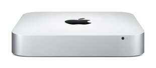 Mac mini 2014 - Core i5 2.6GHz / 8GB / 256GB SSD / Silver (lietots, stāvoklis A) cena un informācija | Portatīvie datori | 220.lv
