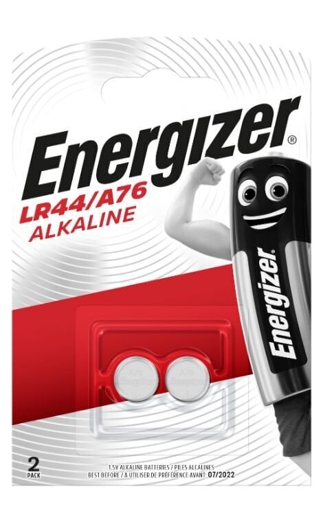 BATERIJAS ENERGIZER LR44, 2 GAB. цена и информация | Baterijas | 220.lv