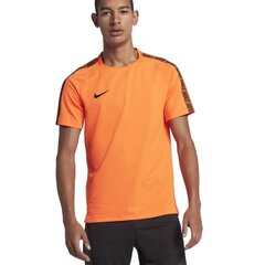 T-krekls vīriešiem Nike Breathe Squad TOP SS M 859850806, oranžs cena un informācija | Vīriešu T-krekli | 220.lv