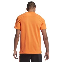 T-krekls vīriešiem Nike Breathe Squad TOP SS M 859850806, oranžs cena un informācija | Vīriešu T-krekli | 220.lv