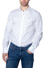 Рубашка мужская Tommy Hilfiger, белая цена и информация | Мужские рубашки | 220.lv