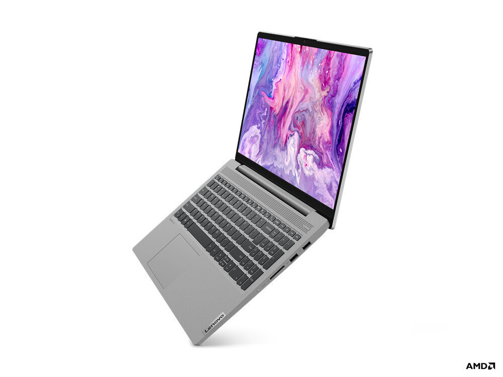 Lenovo IdeaPad 5 15ALC05 Ryzen 5 5500U 15.6&#34; FHD IPS 300nits AG 8GB DDR4 3200 SSD512 NVMe AMD Radeon Graphics NoOS Platinum Grey Portatīvais dators цена и информация | Portatīvie datori | 220.lv