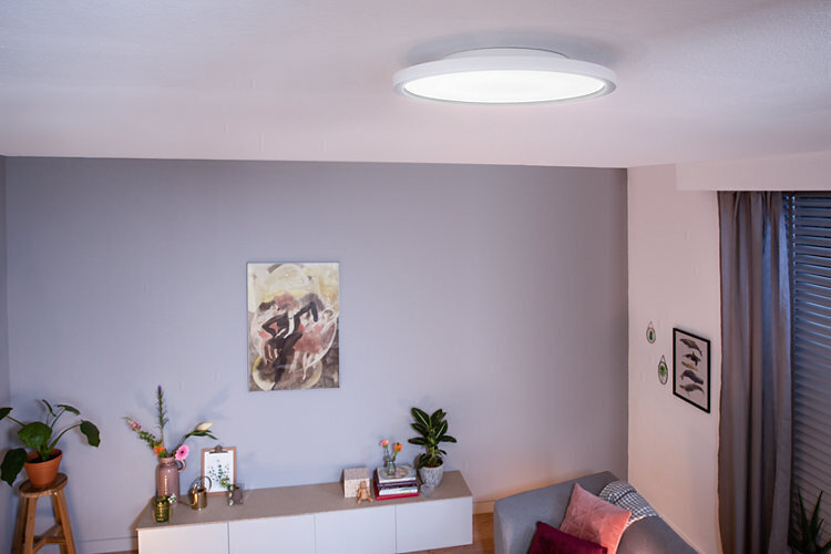 Philips Hue griestu lampa Aurelle cena un informācija | Griestu lampas | 220.lv