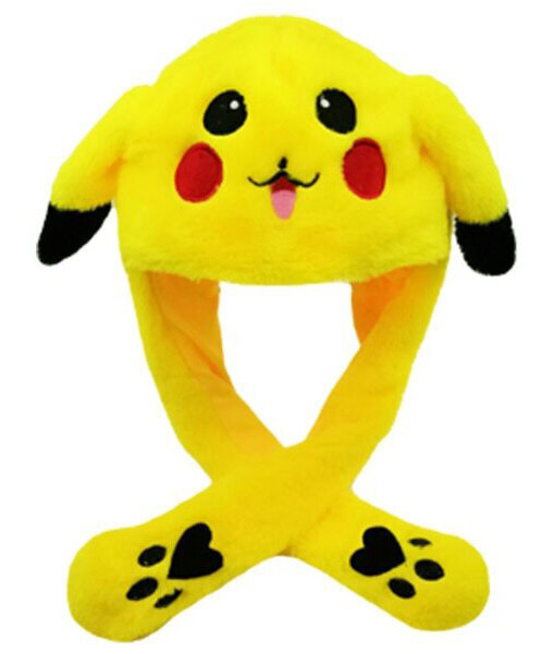 Cepure Pikachu Ears cena un informācija | Cepures, cimdi, šalles meitenēm | 220.lv