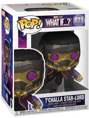 Figūriņa Funko POP! Marvel What If - T'Challa Star-Lord cena un informācija | Datorspēļu suvenīri | 220.lv