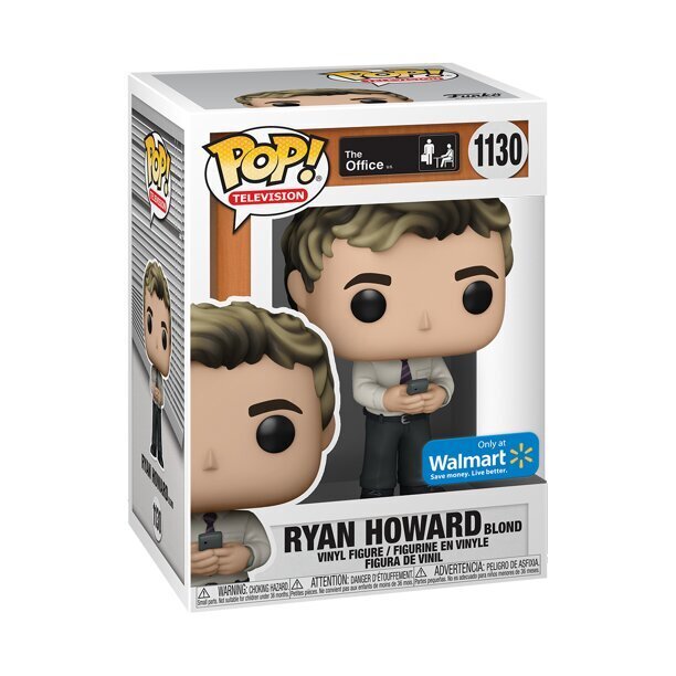 Figūriņa Funko POP! The Office Ryan Howard (Blonde) - Walmart exlusive cena un informācija | Datorspēļu suvenīri | 220.lv