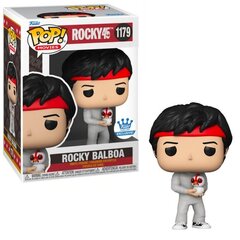 Figūriņa Funko POP! Rocky 45th Anniversary – Rocky Balboa with chicken exlusive cena un informācija | Datorspēļu suvenīri | 220.lv